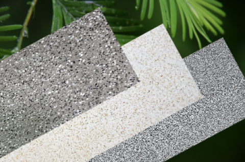 Terrazzo step